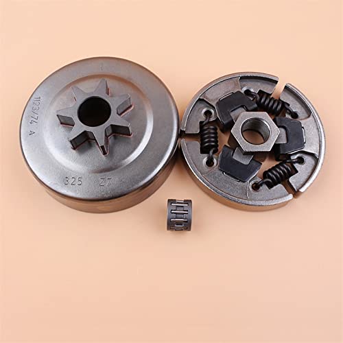 HUVNEXA 325" 7 Teeth Clutch Drum Chain Sprocket Rim Cage Bearing Kit, for, MS250 MS230 MS210 025 023 021 Chainsaw Parts von HUVNEXA