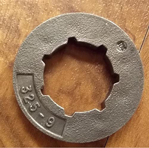 HUVNEXA 325-9 STD-Ersatz for Oregon 13624, Teilung 0,325 – 9 Zähne, großes 7-Speichen-Kettenrad for Kettensäge von HUVNEXA