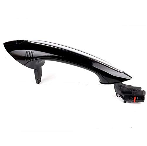 HUVNEXA 51217231931 Schwarzer Auto-Außen-Komfortzugangs-Türgriff, for, 5 7er F01 F02 F06 F10 640d 640i 640iX 650i 650iX M6 730Ld 730Li 740Li Autotürgriffabdeckung(Front right) von HUVNEXA