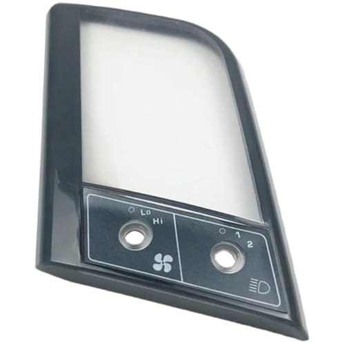 HUVNEXA Displayabdeckung, for Komatsu, Bagger Pc60 7 400 6 50 55 Monitor Instrument Hell Panel Dekorationen C55mr Armaturenbrettabdeckung für Bagger von HUVNEXA