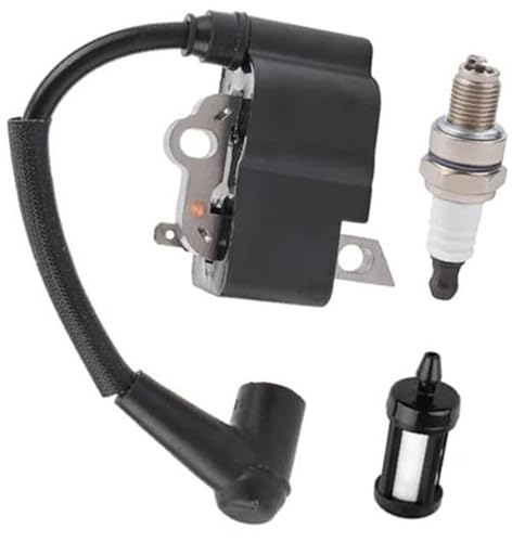 HUVNEXA FS56 Zündspulenmodul kompatibel, for STIHL, FS40 FS40C FS50 FS56C FS56R FS56RC FS70R KM56 56R HT56C Trimmer/Unkrautfresser, ersetzt 41444001303 41444001316 4144-400-1302 ZF-IG-A00166 von HUVNEXA