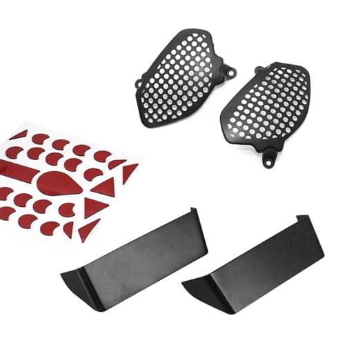 HUVNEXA For Tracer 9, for Tracer9 GT 2021-,TFT Peaks Instrument Hut Sonnenblende Meter Abdeckung Untere Scheinwerfer Wachen Blinker Schutz Motorrad-Windschutzscheibenabdeckung(Combination) von HUVNEXA
