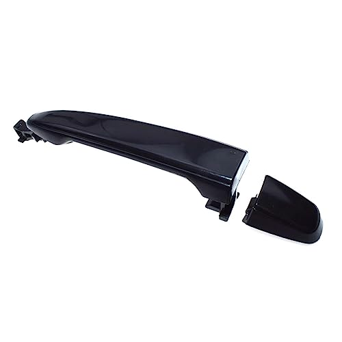 HUVNEXA Schwarze Außentürgriffe vorne hinten links rechts, for Sienna 2004 2005 2006 2007 2008 2009 2010 69211-AE010 69211-AE020 Autotürgriffabdeckung(Front Right) von HUVNEXA