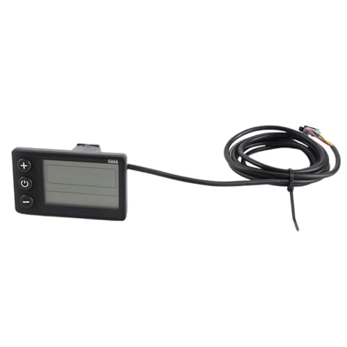HUVNEXA Stecker-LCD-Display 866 Elektrisches Display LCD-Messgerät 24 V 36 V 48 V Elektro-Cooter-Bedienfeld mit Stecker Armaturenbrettabdeckung für Bagger HUVNEXA Stecker-LCD-Display 866 Elektrisches Display LCD-Messgerät 24 V 36 V 48 V Elektro-Cooter-Bedienfeld mit Stecker Armaturenbrettabdeckung für Bagger von HUVNEXA