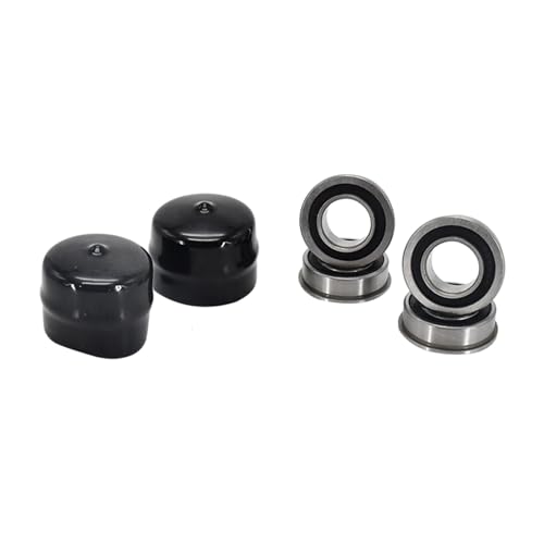 HUVNEXA Umrüstsatz for Radlagerbuchsen vorn 9040H 532009040 532124959 124959 1752171YP Kompatibel mit, for Husqvarna, Craftsman AYP Rasenmäherteile von HUVNEXA