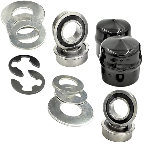 HUVNEXA Vorderradbuchse for Lager-Umrüstsatz, for Husqvarna, 532009040 9040H Metall + Gummi-Werkzeugzubehör Rasenmäherteile von HUVNEXA