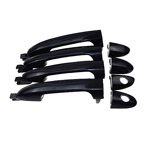 HUVNEXA Vorne Hinten Links Rechts Außentürgriffe, for Kia, Spectra 2004 2005 2006 2007 2008 2009 82650-2F000 82670-2F000 83660-2F000 Autotürgriffabdeckung(Front Rear 4pcs) von HUVNEXA
