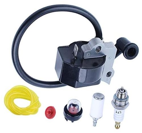 HUVNEXA Zündspule Kraftstofffilterleitung Schlauchsatz, for Poulan, PP3516AV PP4218AV 585838301Ersatzteile mit Rückschlagventil Zündkerze Primerbirne HUVNEXA Zündspule Kraftstofffilterleitung Schlauchsatz, for Poulan, PP3516AV PP4218AV 585838301Ersatzteile mit Rückschlagventil Zündkerze Primerbirne von HUVNEXA