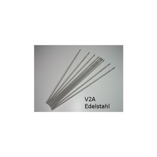 HUW24 rutile Schweißelektroden Edelstahl V2A 2,0 mm 10 Stück (Edelstahlelektroden 308L) von HausundWerkstatt24