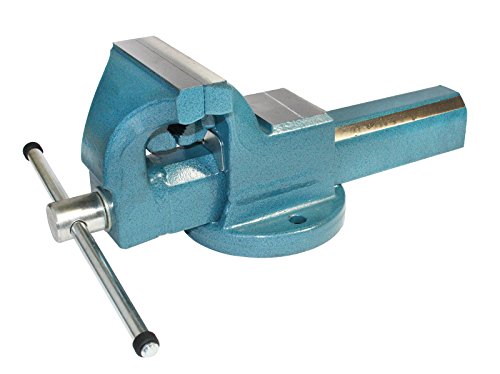 Profi-Schraubstock KF 150 RS mit Rohrspannbacken geschmiedet unzerbrechlich (150 mm Backenbreite) von HUW24