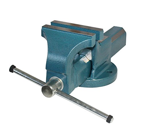 HUW24 Schraubstock KF 150 geschmiedet unzerbrechlich (150 mm Backenbreite) von HUW24