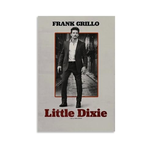 HUWERYWHUY Little Dixie Poster auf Leinwand, Wandkunstdruck, ästhetisches Poster, moderne Kunst, Gemälde für Wohnzimmer, 50 x 75 cm, ungerahmter Stil von HUWERYWHUY