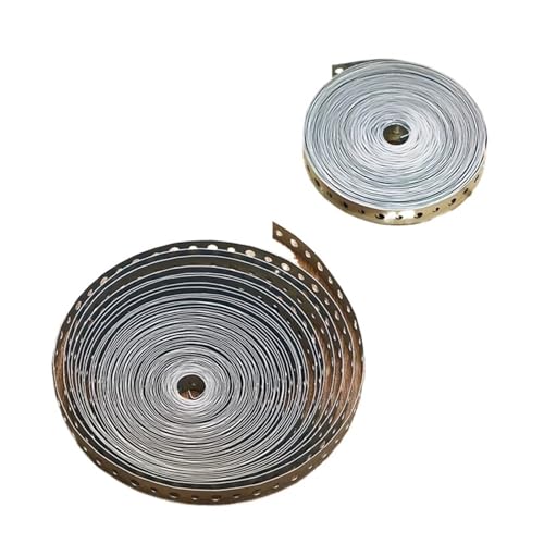 2 Rollen verzinkter Rohraufhängergurt mit Löchern, Rohraufhänger for Aufhängen der Rohrstütze Für Installation 2 Rollen verzinkter Rohraufhängergurt mit Löchern, Rohraufhänger for Aufhängen der Rohrstütze Für Installation von HUWOYG