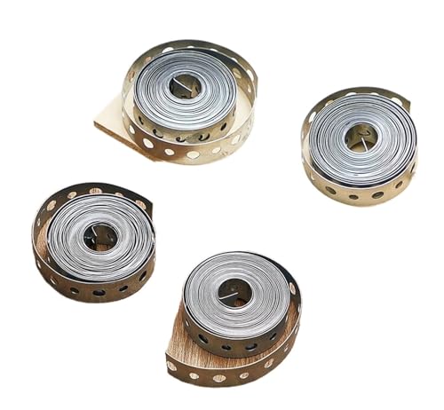 4 Pcs Verzinktem Aufhänger Strap Metall Umreifung Mit Löchern Rohr for Unterstützt Hängen Für Installation 4 Pcs Verzinktem Aufhänger Strap Metall Umreifung Mit Löchern Rohr for Unterstützt Hängen Für Installation von HUWOYG