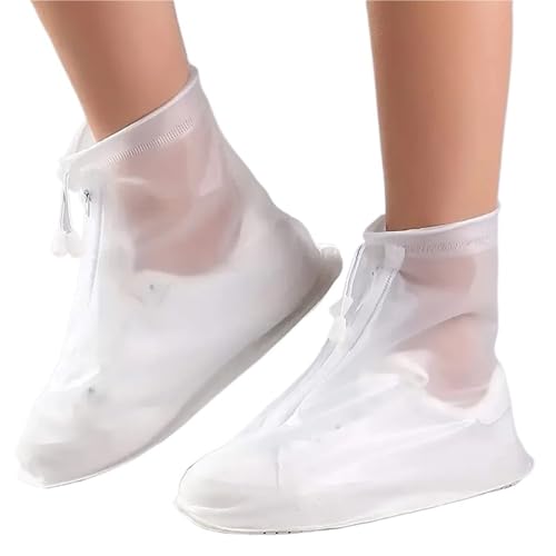 5 Paar Überschuhe, wasserdichter Reißverschluss, regensichere, rutschfest, verdickt, verschleißfest, for den Außenbereich Für Verschiedene Orte 5 Paar Überschuhe, wasserdichter Reißverschluss, regensichere, rutschfest, verdickt, verschleißfest, for den Außenbereich Für Verschiedene Orte von HUWOYG