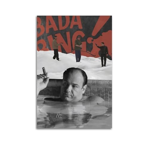 HUYREWHUYUU Sopranos-Poster, Vintage-Poster, dekoratives Gemälde, ästhetische Wandkunst, Leinwand-Dekor für Wohnzimmer, Schlafzimmer, 20 x 30 cm, ungerahmter Stil HUYREWHUYUU Sopranos-Poster, Vintage-Poster, dekoratives Gemälde, ästhetische Wandkunst, Leinwand-Dekor für Wohnzimmer, Schlafzimmer, 20 x 30 cm, ungerahmter Stil von HUYREWHUYUU