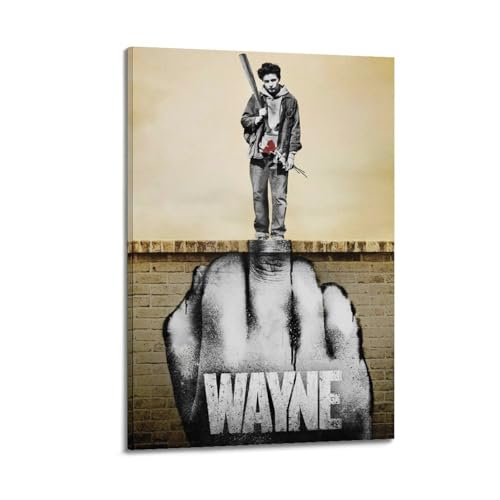 HUYREWHUYUU Wayne Poster, Vintage-Poster, dekoratives Gemälde, ästhetische Wandkunst, Leinwand-Dekor für Wohnzimmer, Schlafzimmer, 30 x 45 cm, Rahmenstil HUYREWHUYUU Wayne Poster, Vintage-Poster, dekoratives Gemälde, ästhetische Wandkunst, Leinwand-Dekor für Wohnzimmer, Schlafzimmer, 30 x 45 cm, Rahmenstil von HUYREWHUYUU