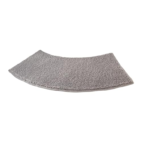 Duschmatte gebogen 45x100 cm rutschfest Halbrund Waschbar Badvorleger Mikrofaser für Dusche oder Badewanne D Duschmatte gebogen 45x100 cm rutschfest Halbrund Waschbar Badvorleger Mikrofaser für Dusche oder Badewanne D von HUYUIYUSS