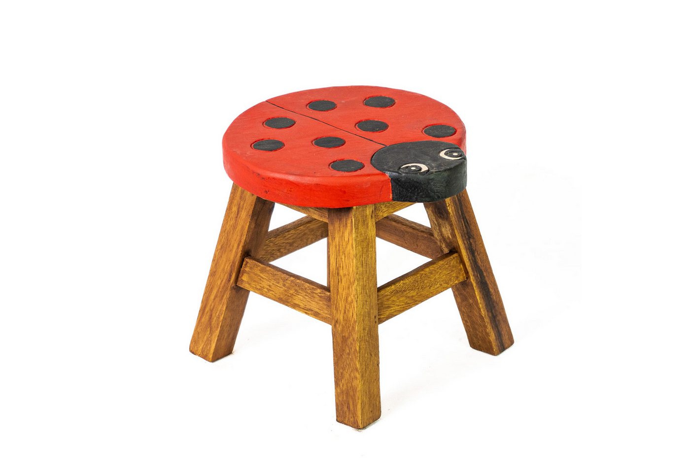 HUZK Kinderhocker Käfer, Stabiler hocker aus Holz – Perfekte Sitzgelegenheit für Kinderzimmer HUZK Kinderhocker Käfer, Stabiler hocker aus Holz – Perfekte Sitzgelegenheit für Kinderzimmer von HUZK