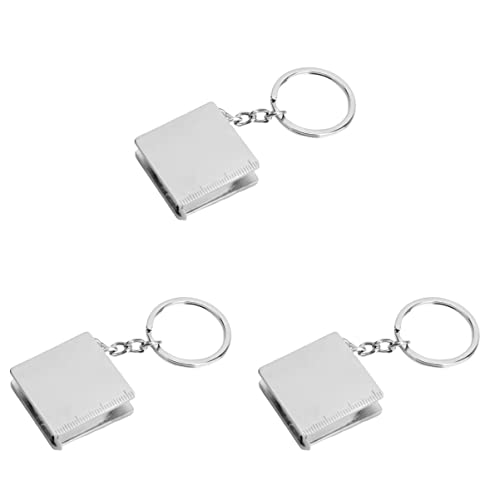 2 PCs Mini -Klebeband -Messschlüsselkettenmessbares materielles Maß für Erwachsene Partyfeier von HVBIHRJIP