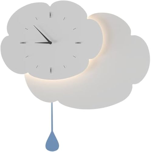 HVBIHRJIP Creative White Clock Shape Wall Sconce Metal Wall Mounted Light, Living Room Study Room Bedroom Bedside Led Wall Light Fixtures, 36W- 3 Color Temp Indoor Decor Wall Lamp HVBIHRJIP Creative White Clock Shape Wall Sconce Metal Wall Mounted Light, Living Room Study Room Bedroom Bedside Led Wall Light Fixtures, 36W- 3 Color Temp Indoor Decor Wall Lamp von HVBIHRJIP