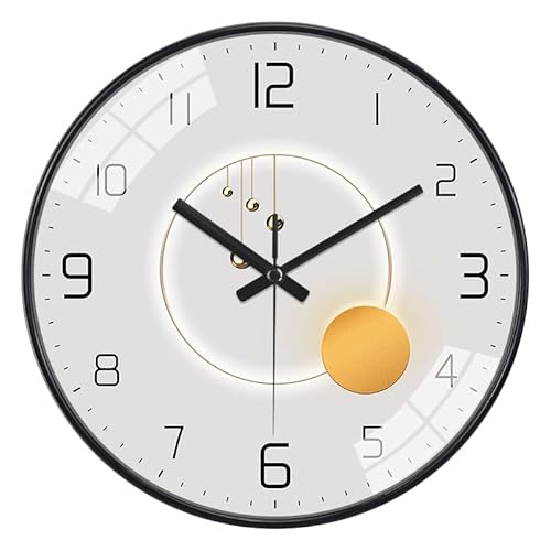 HVBIHRJIP Stille Wohnzimmer Haushaltsquarzuhr für Wand (4) von HVBIHRJIP