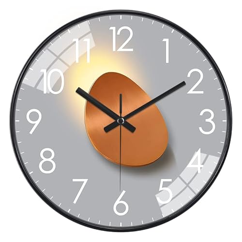 HVBIHRJIP Stille Wohnzimmer Haushaltsquarzuhr für Wand (4) von HVBIHRJIP