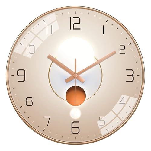 HVBIHRJIP Stille Wohnzimmer Haushaltsquarzuhr für Wand (4) von HVBIHRJIP