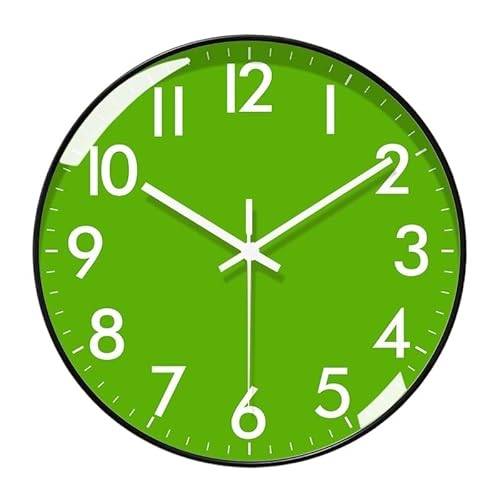 HVBIHRJIP Stille Wohnzimmer Schlafzimmeruhr für Wand (5) von HVBIHRJIP