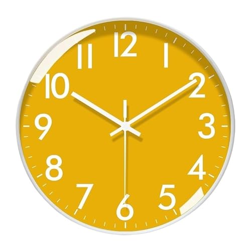 HVBIHRJIP Stille Wohnzimmer Schlafzimmeruhr für Wand (5) von HVBIHRJIP