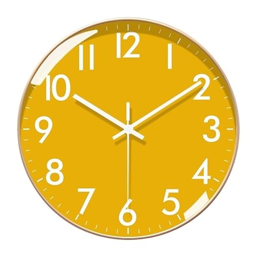 HVBIHRJIP Stille Wohnzimmer Schlafzimmeruhr für Wand (5) von HVBIHRJIP