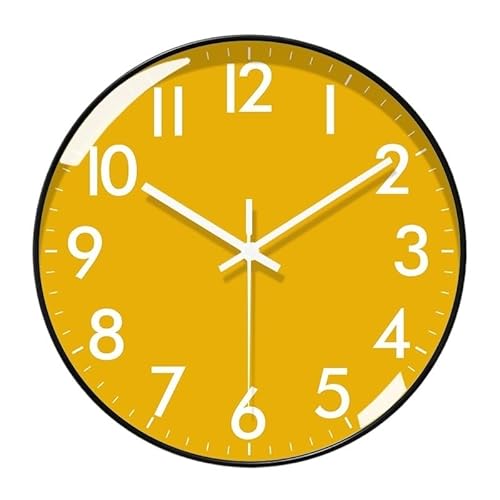 HVBIHRJIP Stille Wohnzimmer Schlafzimmeruhr für Wand (5) von HVBIHRJIP