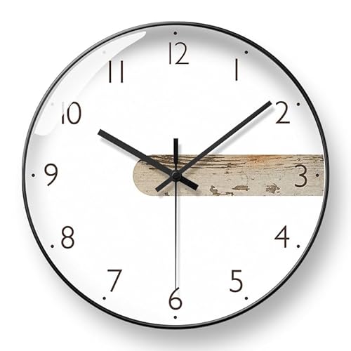 HVBIHRJIP Wohnzimmer Automatische Zeit Stille Hängtenuhr für Wand (2) von HVBIHRJIP