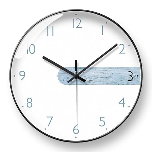 HVBIHRJIP Wohnzimmer Automatische Zeit Stille Hängtenuhr für Wand (2) von HVBIHRJIP