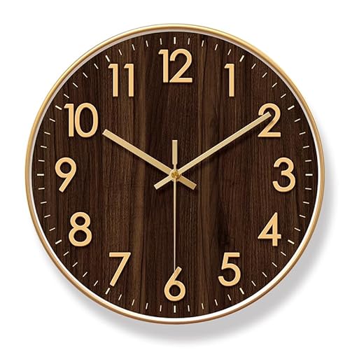 HVBIHRJIP Wohnzimmer Schlafzimmer Wand Stille Quarzuhr für Wand (B) von HVBIHRJIP