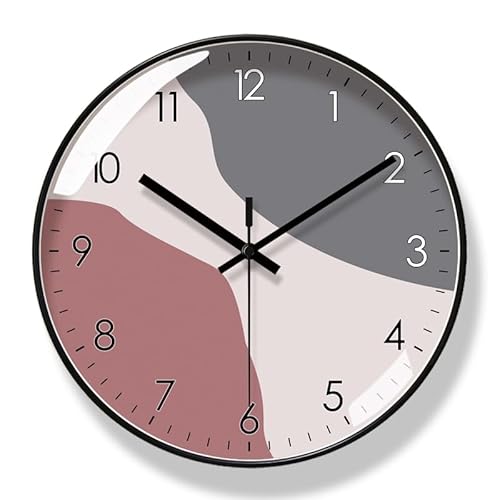 HVBIHRJIP Wohnzimmer Stille Sweep Second Quartz Takt für Wand (3) von HVBIHRJIP