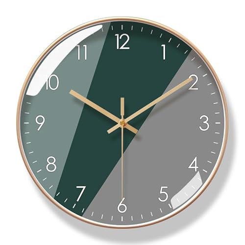 HVBIHRJIP Wohnzimmer Stille Sweep Second Quartz Takt für Wand (3) von HVBIHRJIP