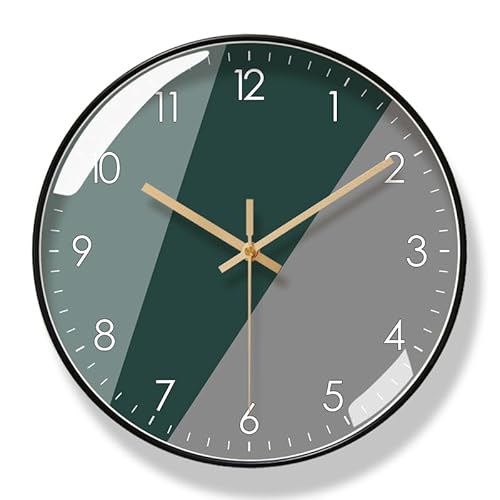 HVBIHRJIP Wohnzimmer Stille Sweep Second Quartz Takt für Wand (3) von HVBIHRJIP