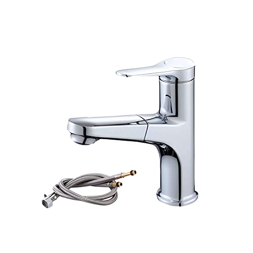 Robinet de Salle de Bain en Laiton Simple Trou avec pulvérisateur de pulvérisateur à poignée Unique à 360 degrés de Rotation de Rotation Taper Moderne lavabo de Salle de Bain robinet-20x18x5cm- Robinet de Salle de Bain en Laiton Simple Trou avec pulvérisateur de pulvérisateur à poignée Unique à 360 degrés de Rotation de Rotation Taper Moderne lavabo de Salle de Bain robinet-20x18x5cm- von HVBIHRJIP