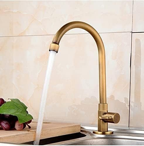 Spüle Wasserhahn für die kommerzielle Bar Farm, kaltes Spülbecken im alten Bronze, 3 -hous 360 -Grad -Wasserhahn, kooperative Küchenhahn Spüle Wasserhahn für die kommerzielle Bar Farm, kaltes Spülbecken im alten Bronze, 3 -hous 360 -Grad -Wasserhahn, kooperative Küchenhahn von HVBIHRJIP