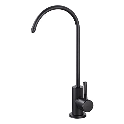 Terbier monté 304 robinets de cuisine noirs en acier inoxydable von HVBIHRJIP