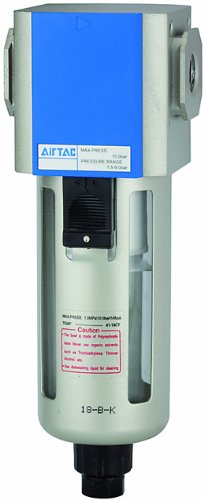 Druckluft Filter Wasserabscheider Anschluss 1" inkl. Halterbausatz von HVG-Druckluftzubehör