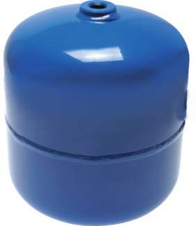 HVG-Druckluftzubehör Druckbehälter 7,0 Liter Inhalt, 2x 1/2 Anschlussstück, Blau, 11 bar, 60 dB(A), Speicherfunktion von HVG-Druckluftzubehör