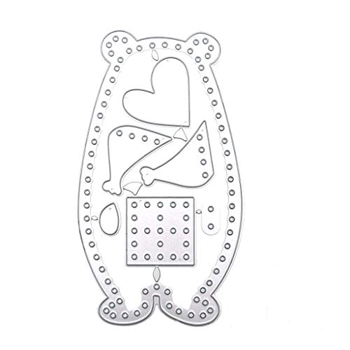 Spitze Stanzformen Prägeschablone Vorlage Für Scrapbooking Prägepapier Kartenherstellung Herz Bär Spitze Stanzformen Prägeschablone Vorlage Für Scrapbooking Prägepapier Kartenherstellung Herz Bär von HVRFJXI