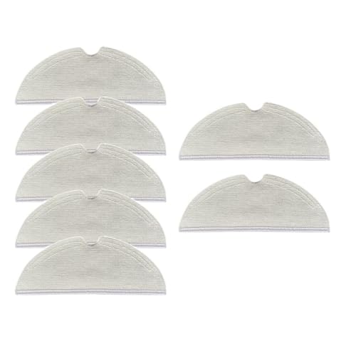 Ersatz-Staubsauger-Wischtuch, Kompatibel Mit Roborock S5 Max S6 Pure S6 MaxV S5 S51, Ersatz-Staubsauger-Zubehör(7pcs) von HVVEPRZPO