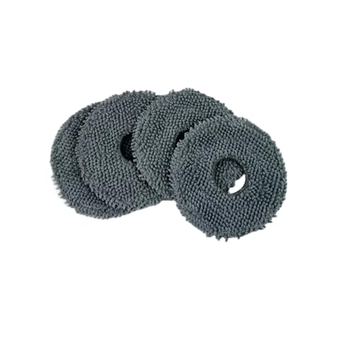 Ersatz-Wischtuch For Roboterstaubsauger, Kompatibel Mit Roborock, Qrevo Curv/Qrevo Pro/Qrevo S/Qrevo Master/Qrevo Plus, Ersatz-Zubehör For Roboterstaubsauger(4pcs) von HVVEPRZPO