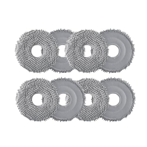 Ersatz-Wischtuch For Roboterstaubsauger, Kompatibel Mit Roborock, Qrevo Maxv/Qrevo Pro/Qrevo Master, Ersatzteil For Roboterstaubsauger(8pcs) von HVVEPRZPO
