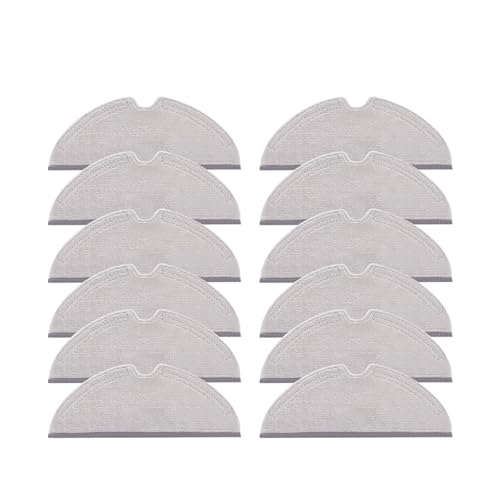 Ersatz-Wischtuch For Roboterstaubsauger, Kompatibel Mit Roborock, S5S5 MaxS6S6 PureS6 MaxVQ5Q5 ProQ5 ProQ5 Pro Q7Q7MaxQ8MaxQ8Max, Roboterstaubsaugerteile(12PCS) von HVVEPRZPO