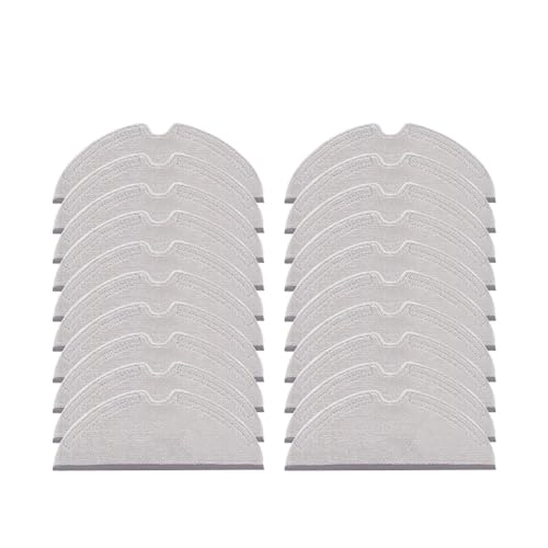 Ersatz-Wischtuch For Roboterstaubsauger, Kompatibel Mit Roborock, S5S5 MaxS6S6 PureS6 MaxVQ5Q5 ProQ5 ProQ5 Pro Q7Q7MaxQ8MaxQ8Max, Roboterstaubsaugerteile(20PCS) von HVVEPRZPO
