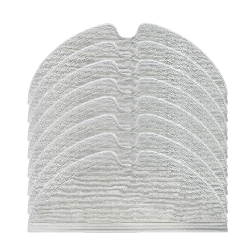 Ersatz-Wischtuch For Roboterstaubsauger, Waschbarer Wischlappen, Kompatibel Mit Mijia 1C 1T 2C, Kompatibel Mit Dreame D9 F9, Ersatz-Zubehör For Roboterstaubsauger(8pcs) von HVVEPRZPO